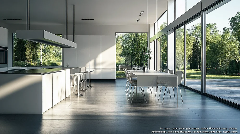 Open-Plan Modern Kitchen